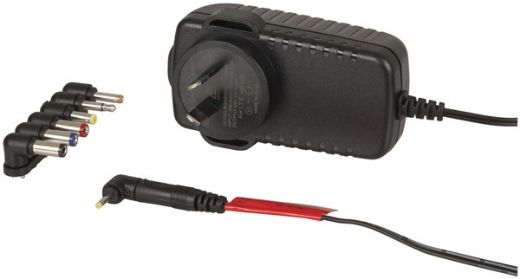 Picture of 24V DC 1.25A Power Supply 7DC Plugs