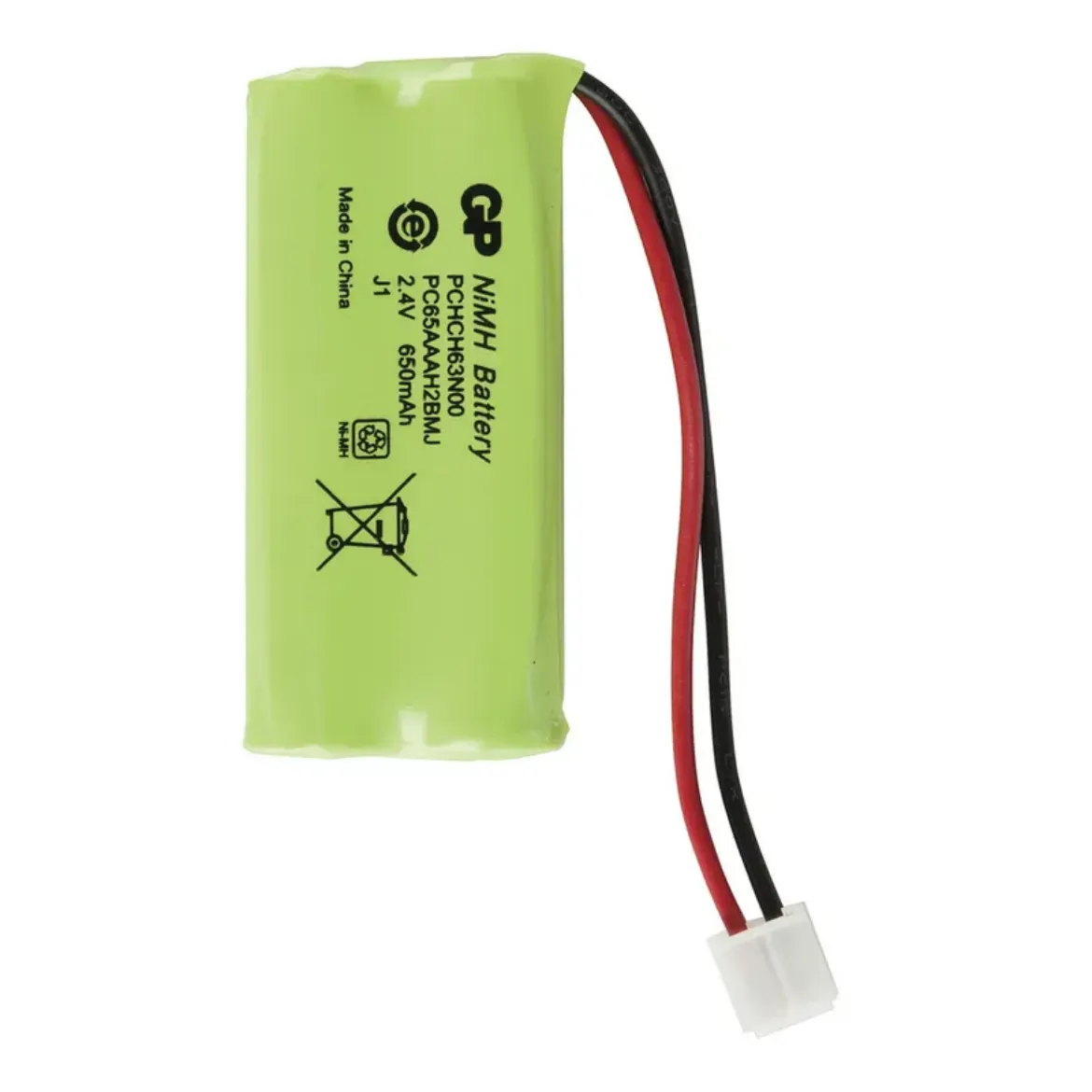 Picture of Uniden Cordless Phone Battery 2.4V Ni-MH 650mAh CTB96 - 65AAAH2BMJ