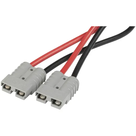 Picture of High Current Connector Piggyback Cable 50A 8G R/B