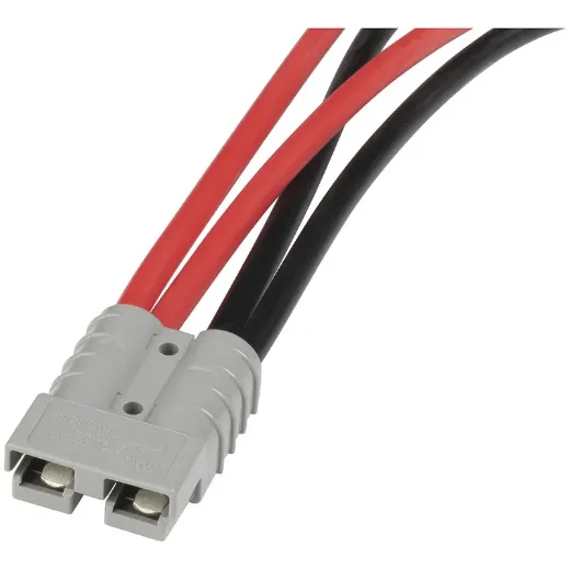 Picture of High Current Connector Piggyback Cable 50A 8G R/B