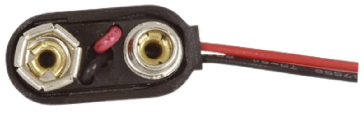 Picture of 9V Battery snap - High Quality