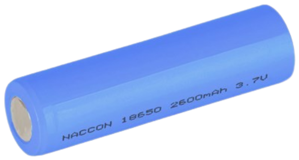 Picture of 18650 Rechargeable Li-Ion Battery 2600mAh 3.7V