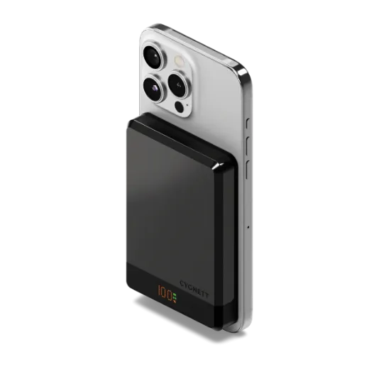 Picture of Cygnett MagSlim Magnetic Wireless Power Bank 10K