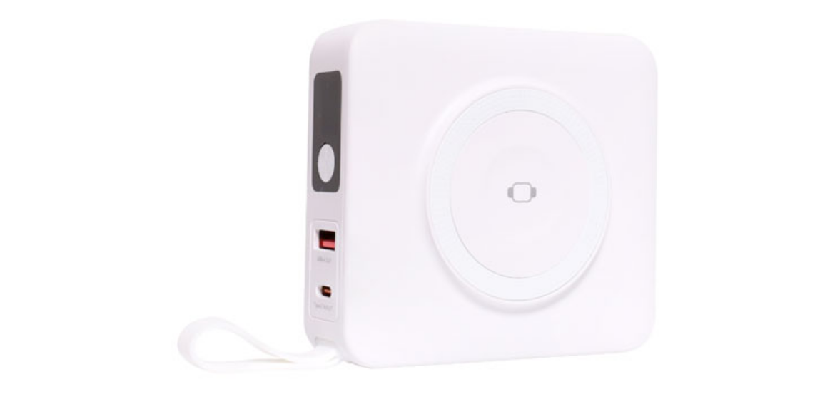 Picture of PowerTran Travel USB 20W PD Charger and Wireless Power Bank