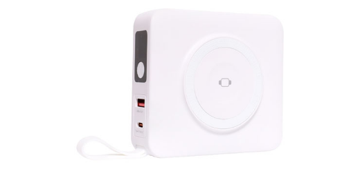 Picture of PowerTran Travel USB 20W PD Charger and Wireless Power Bank