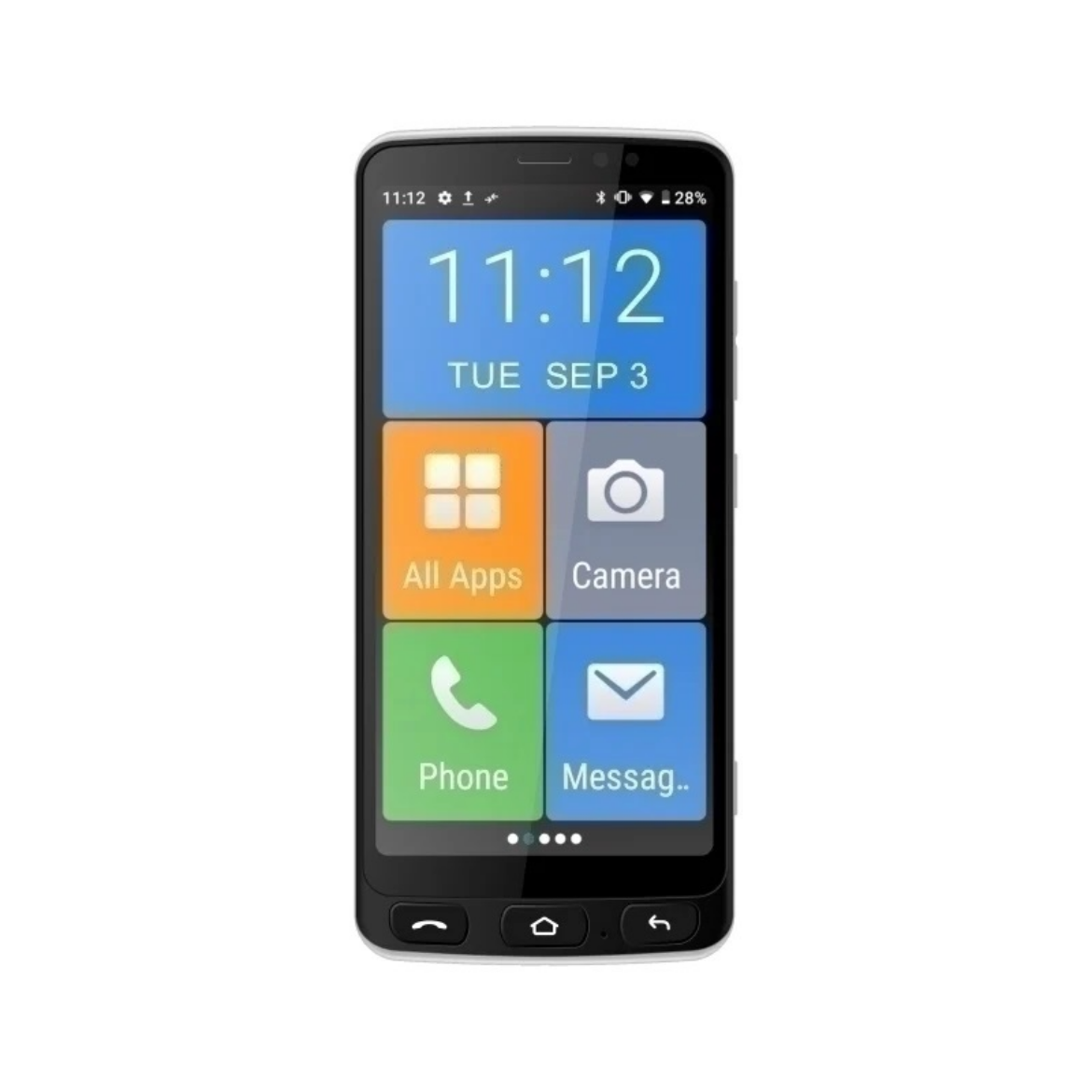 Picture of IQU SmartEasy Q50 4G 5.5" 16GB - Black, Simplified User Experience