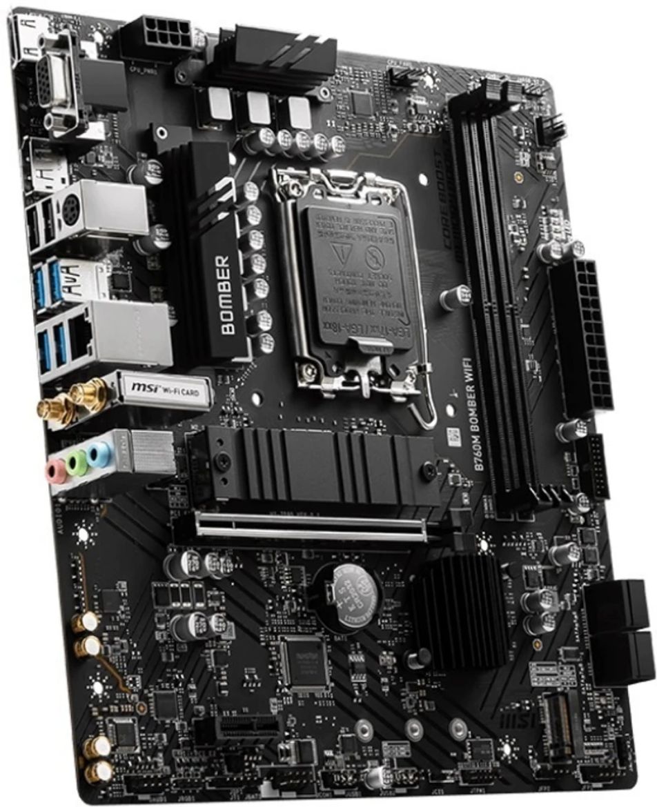 Picture of MSI B760M Bomber WIFI Motherboard
