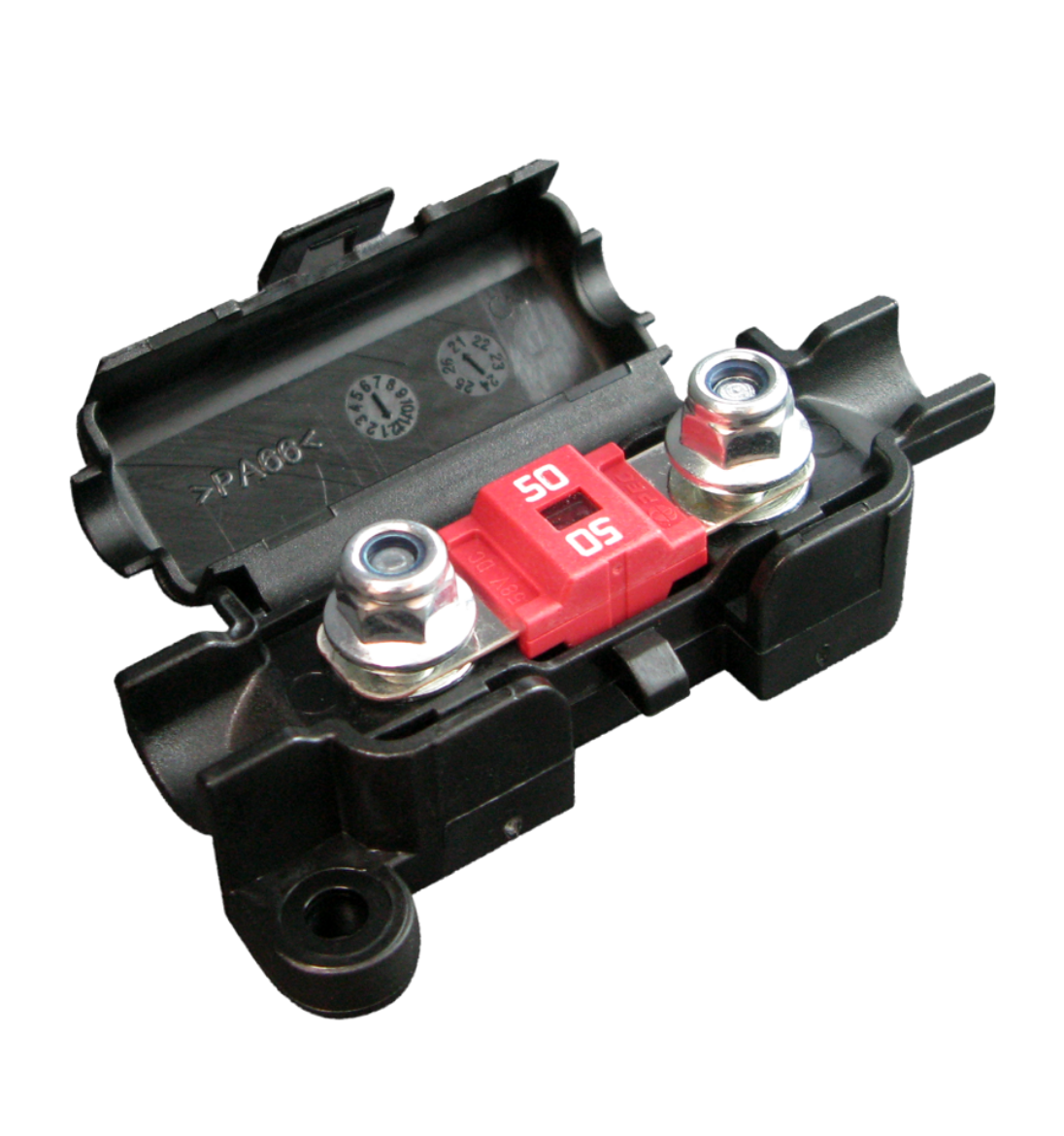 Picture of QVEE Midi Fuse Holder 125A & 50A Midi Fuse Blister Pack