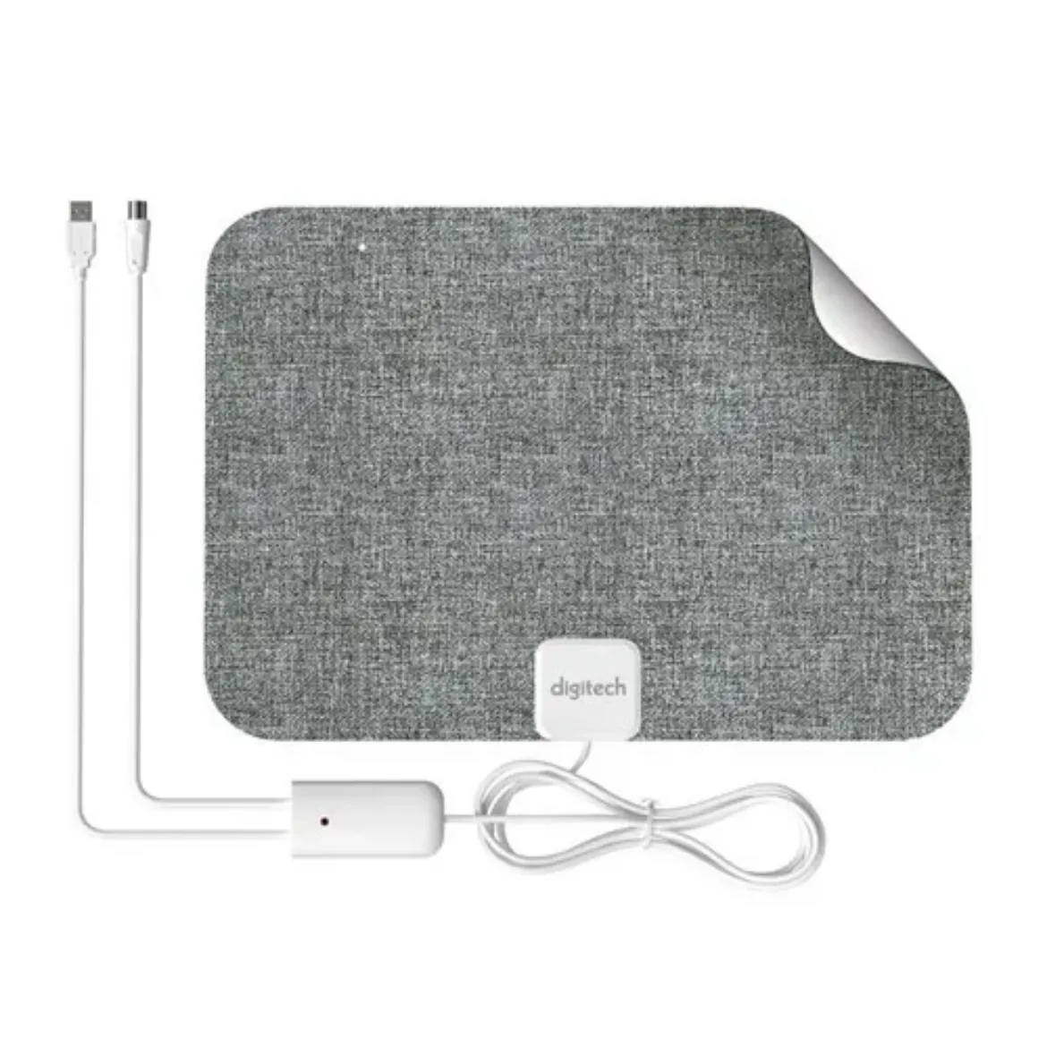 Picture of Ultra Thin Indoor TV Antenna UHV/VHF - Grey Fabric
