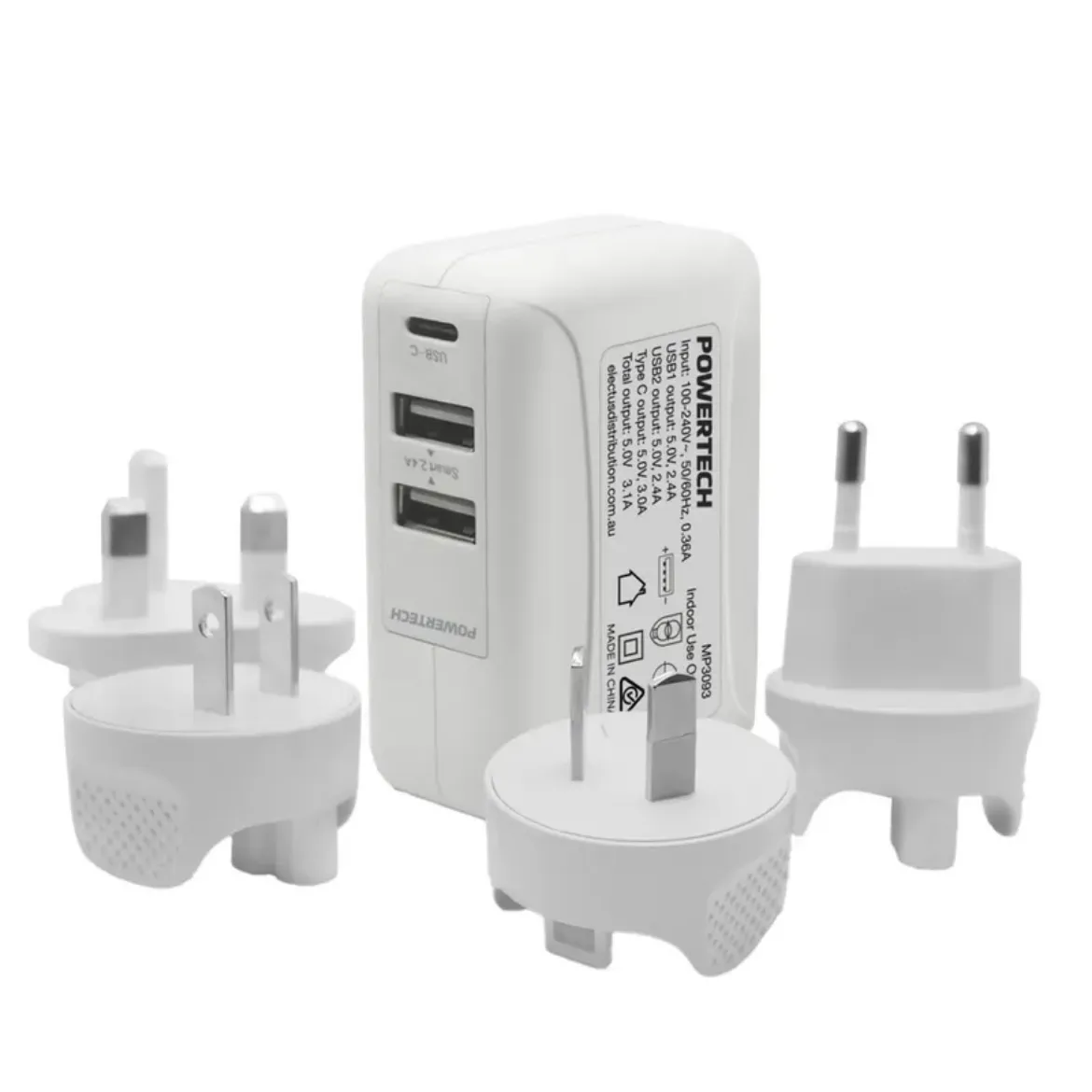 Picture of Travel Charger USB-A USB-C 5V