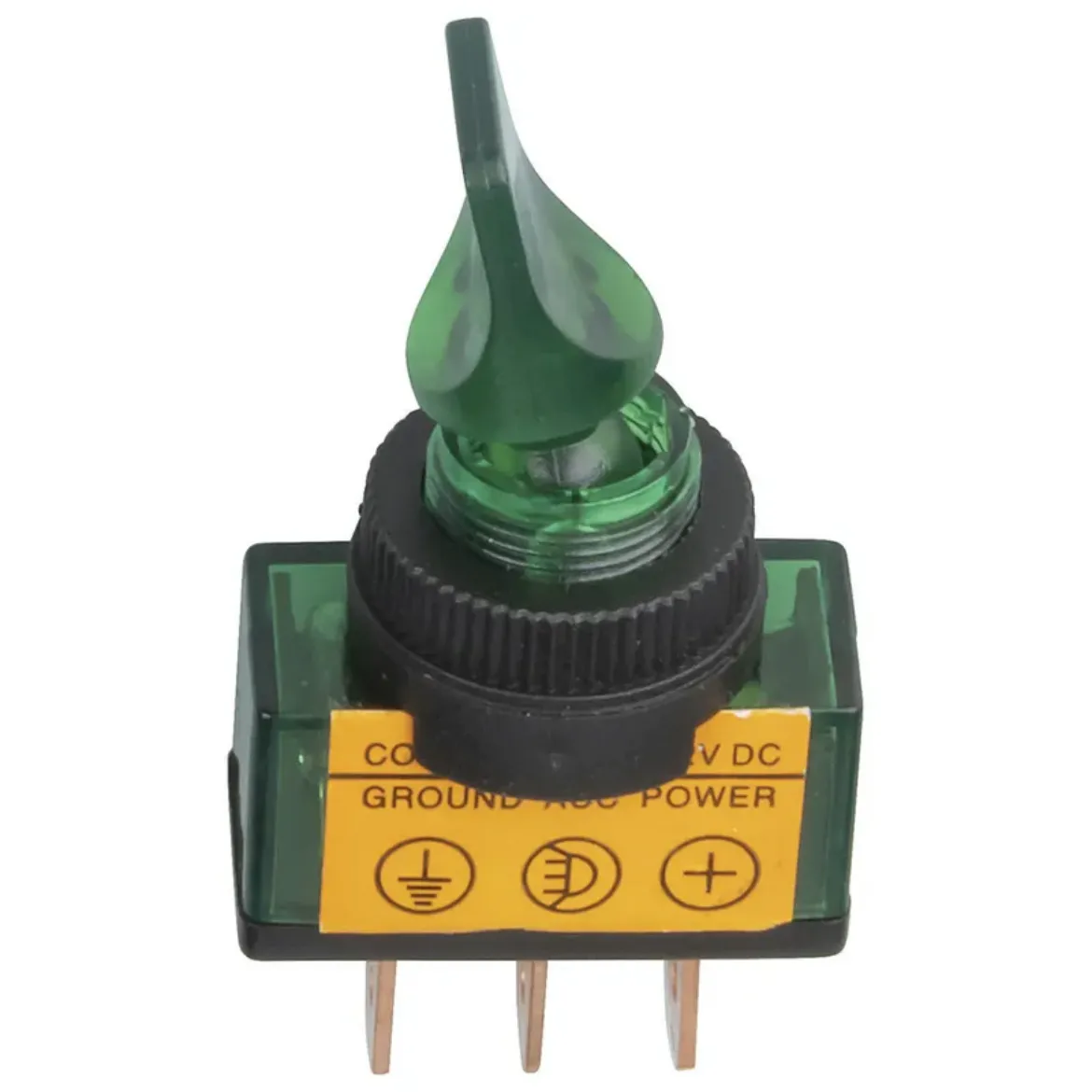 Picture of 12V Illuminated Toggle GREEN