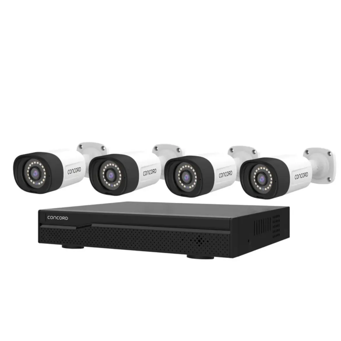 Picture of Concord 4 Channel 5MP NVR Kit with 4 x 5MP Bullet Cameras IP66 V4
