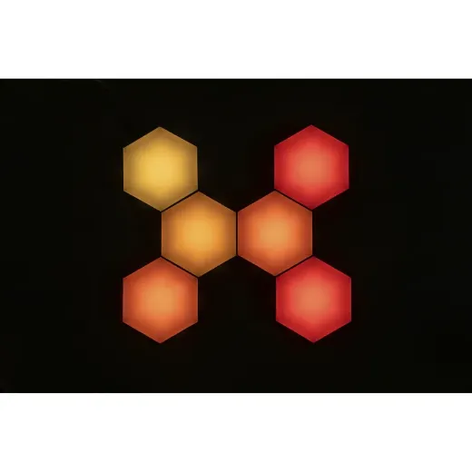 Picture of Smart RGB LED Hex Panel Kit 6 pack