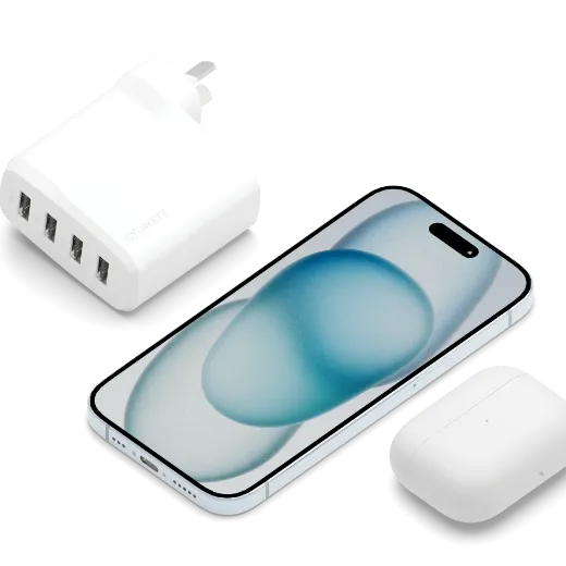 Picture of Cygnett PowerPlus 24W Multi Port Wall Charger
