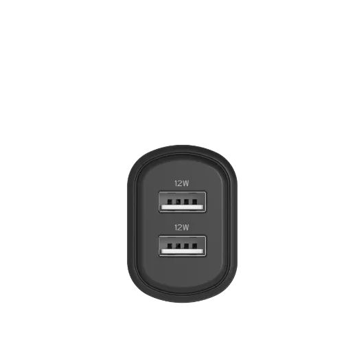 Picture of Cygnett PowerPlus 12W USB-A Dual Port Wall Charger