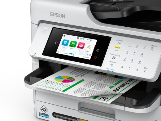 Picture of Epson WorkForce Pro WF-C5890 A4 Business Multi-Function Colour InkJet Printer, Print/Copy/Scan/Fax, Ethernet, Wi-Fi Direct