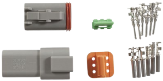 Picture of 6-Way Weatherproof Deutsch Connector Set