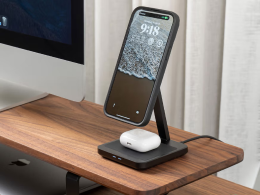 Picture of Quad Lock Dual Desktop Wireless Charger
