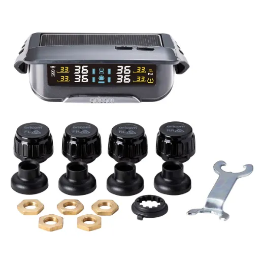Picture of Tyre Pressure Monitoring System Includes 4 External Sensors with APP Control Setting's