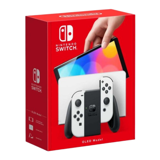 Picture of OLED Nintendo Switch White