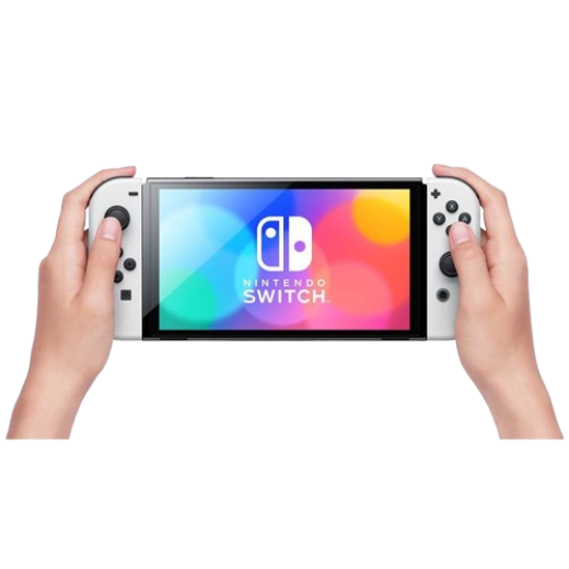 Picture of OLED Nintendo Switch White