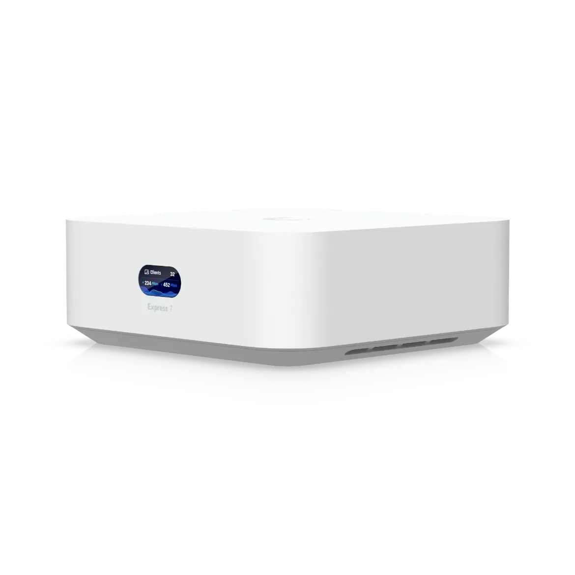 Picture of Ubiquiti UniFi Express 7, Mesh-scalable, Super-compact 10G Cloud Gateway, Integrated WiFi 7 With 6 GHz support, 140 m² Coverage