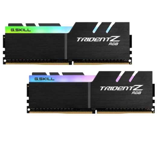 Picture of G.SKILL F4-3600C16D-16GTZRC TridentZ RGB 16GB (2 x 8GB) DDR4 Memory, 3600Mhz, Timings: 16-19-19-39, 1.35V