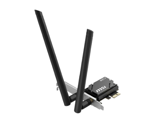 Picture of MSI HERALD BE6500 WiFi 7 PCI-E CARD PCI-E/WIFI7/BE6500/BLUETOOTH 5.4/DUAL ANTENNA
