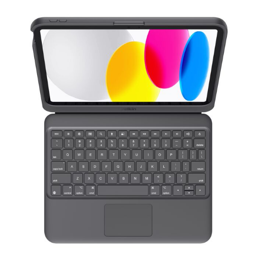 Picture of Belkin Connect Apple iPad (11") (A16) (11th Gen) / iPad (10.9") (10th Gen) Folio Keyboard with Display Hub