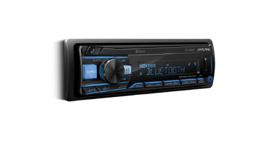 Picture of Alpine Single Din head unit with Bluetooth / Aux / USB / FLAC