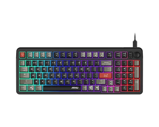 Picture of MSI Forge GK110 RGB Membrane Gaming Keyboard